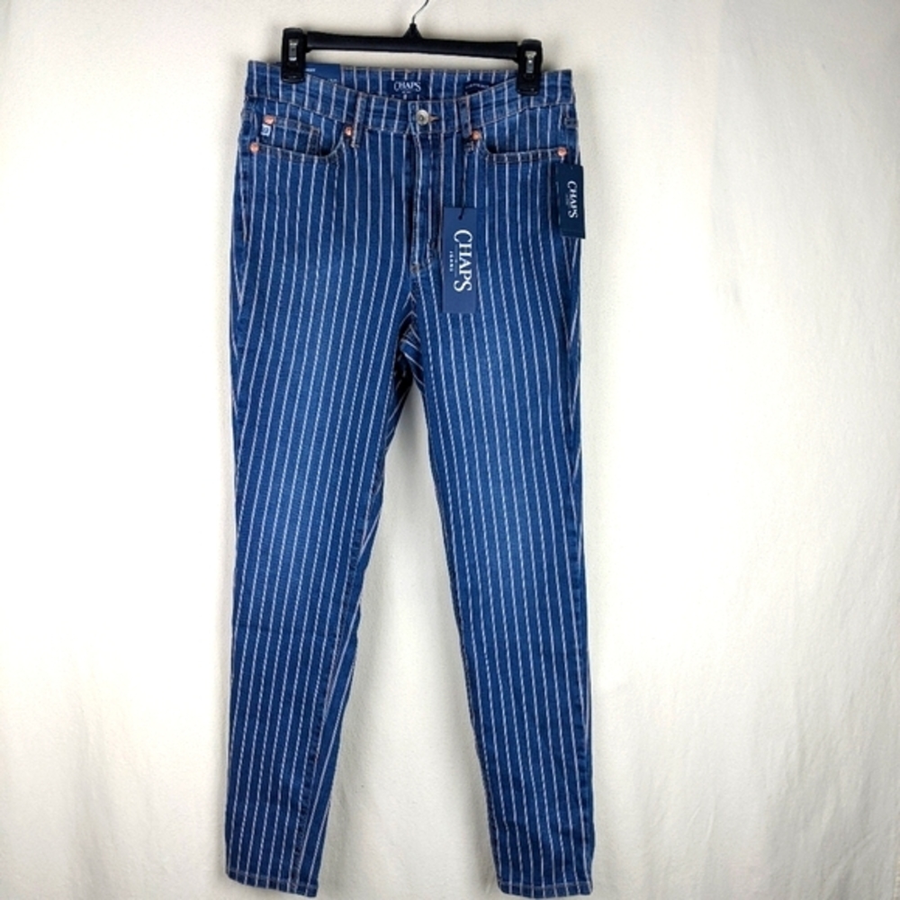 Women's Chaps Skinny Jeans Size 12/31 - Picture 4 of 12